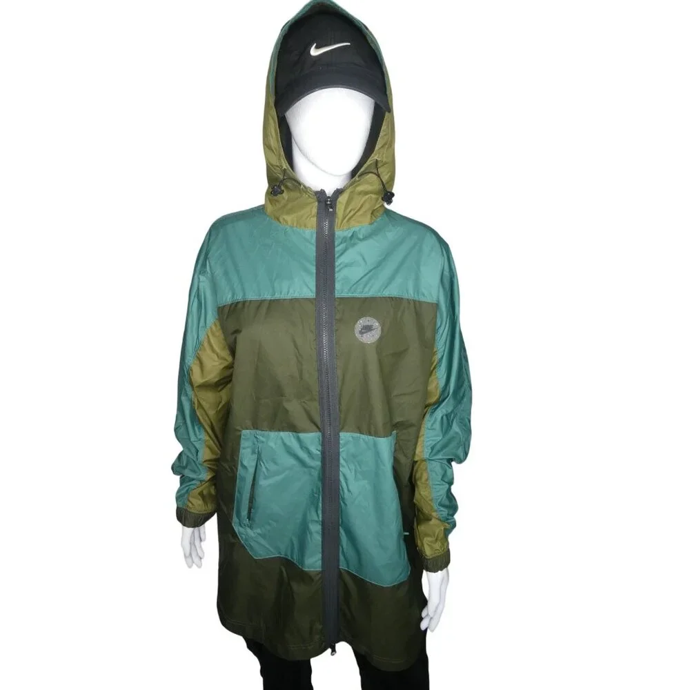 Nike Sportswear Unisex Woven Utility Green‎ Jacket Men's L/Women's XL